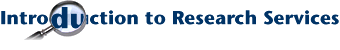 Introduction to Research Services